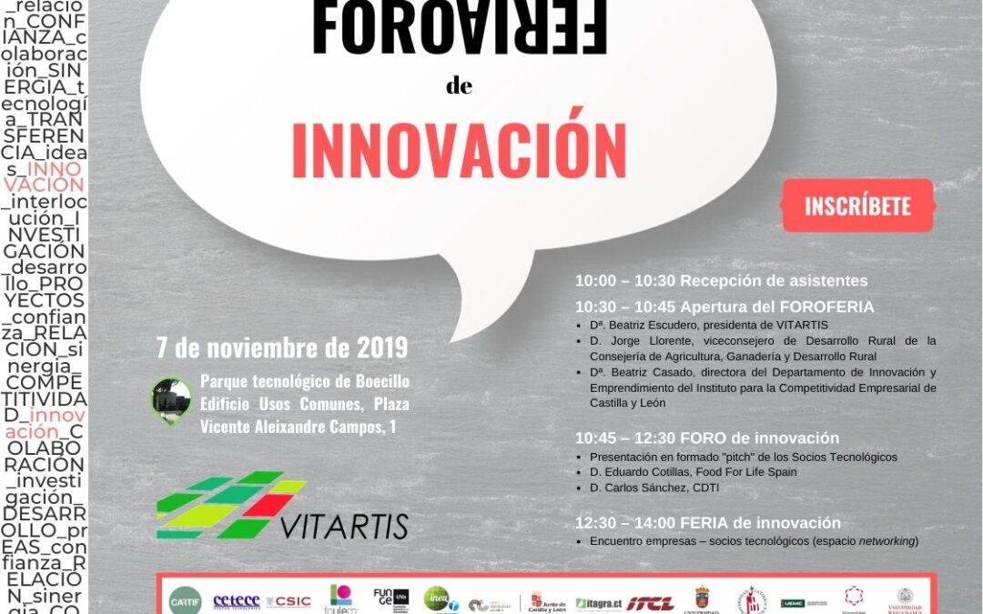 La innovación del sector agroalimentario de Castilla y León se da cita con Vitartis