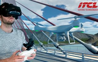ITCL presentará un  novedoso simulador de pilotaje de drones