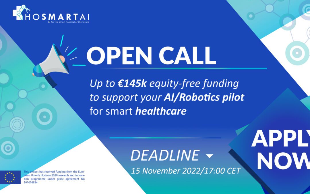 HosmartAI lanza una partida de 580.000 euros para pilotos de IA orientados a una atención médica inteligente
