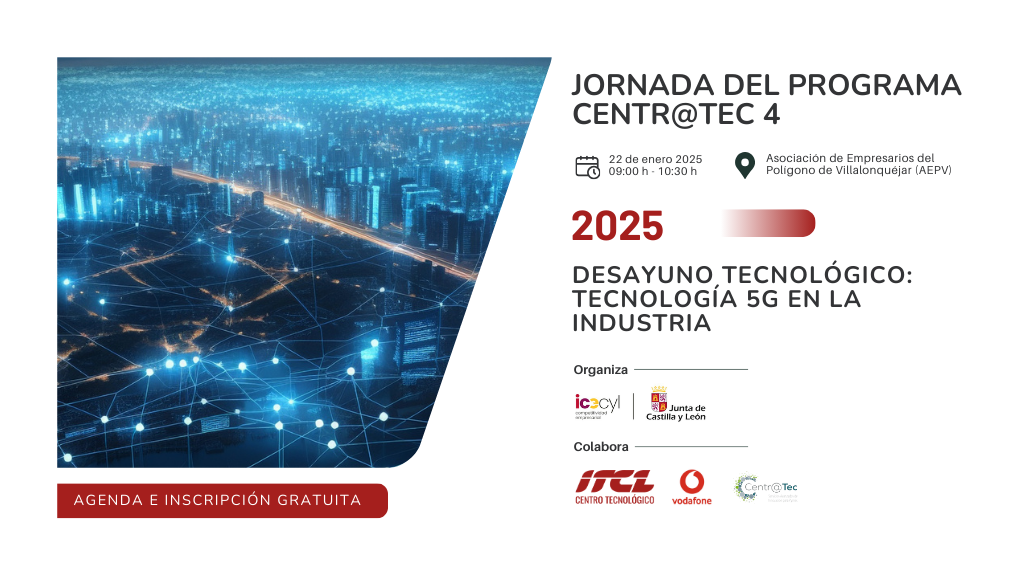 Desayuno tecnológico Tecnología 5G en la industria