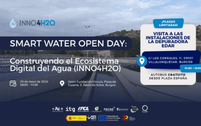El ‘Smart Water Open Day’ reunirá en Burgos a expertos y entidades clave para impulsar la digitalización del ciclo del agua