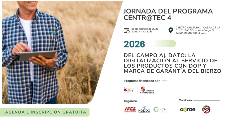 El Bierzo analizará el 25 de febrero cómo la digitalización puede reforzar el valor de los productos con DOP y Marca de Garantía