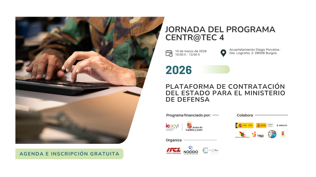 JORNADA PLATAFORMA DE CONTRATACION DEL ESTADO PARA EL MINISTERIO DE DEFENSA Jornada Centratec Ciberseguridad