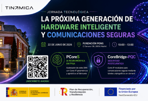 Jornada de hardware inteligente y comunicaciones seguras organizada por ITCL y Tinámica en Madrid.